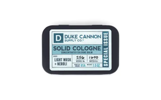 Duke Cannon Solid Parfume - Light Musk