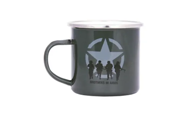 Emaljekop - Brothers In Arms Grøn