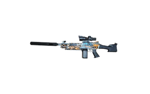 Gelgun M249 - Blå Orange
