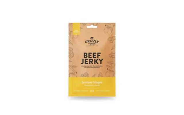 Grizzly Jerky - Citron Ginger