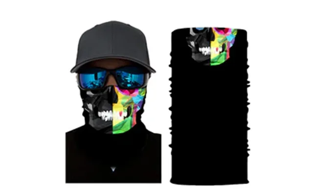Hh Halsedisse Digital - Colorful Skull
