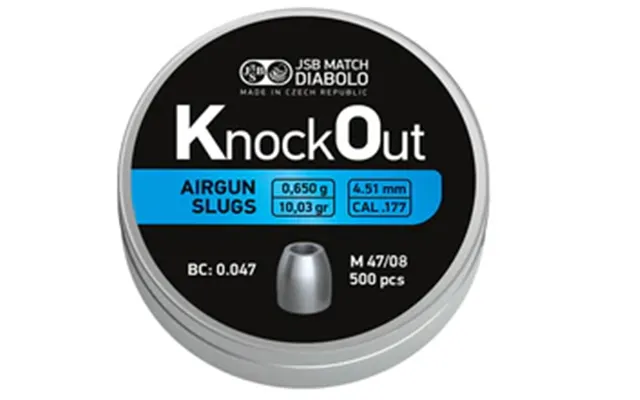 Jsb Knockout Slugs - 500 Stk
