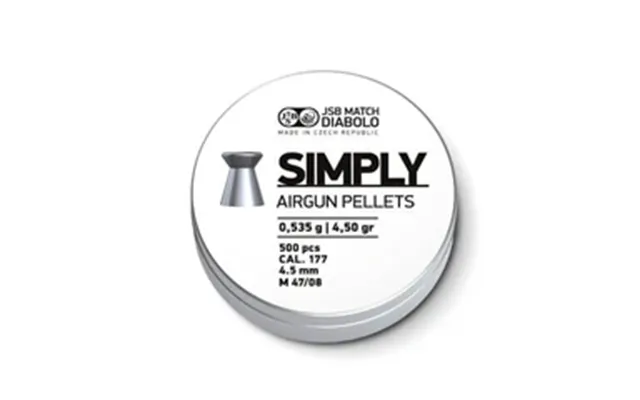 Jsb Simply Hagl - 500 Stk