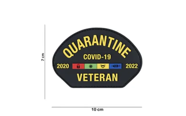 Patch Pvc - Quarantine Veteran Covid-19