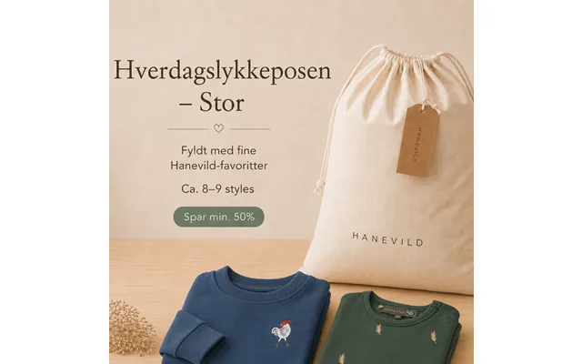 Hverdagslykkeposen Stor - Pige 86