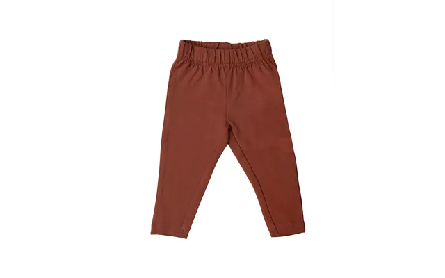 Leggings, Øko Bomuld - Coffee