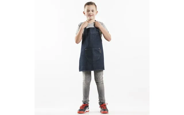 Børneforklæde Blue Denim. Chaud Devant