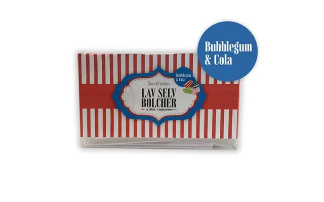 Bolsjesæt Bubblegum Og Cola. Datovare