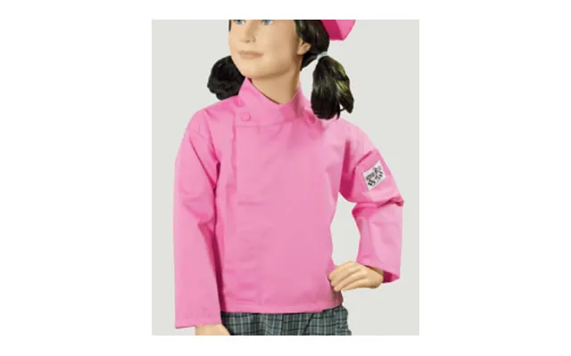 Kokkejakke Str 128 134 - Pink