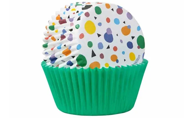 Mini Muffinsforme - Geometriske Figurer.100 Stk