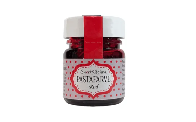 Pastafarve Rød 25 G