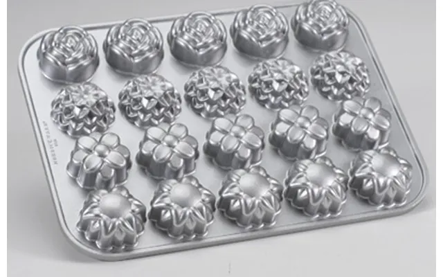 Petit Fours Pan - Mini Kager Som Blomster. Nordic Ware