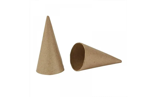 Rund Kegle - H 10 Cm. 10 Stk