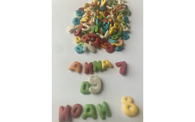 Sprinkles. Tal Og Bogstav Mix - 40g