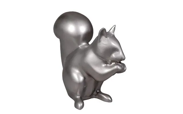 Squirrel Sparebøsse - Figur. Sølv