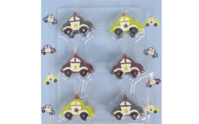 Sterinlys - Mini Biler