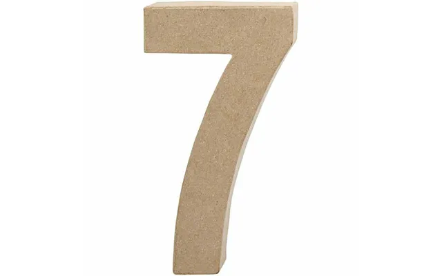 Tal 7. H 20,2 Cm. 1 Stk. Papmaché