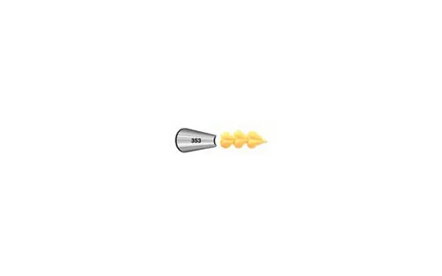 Tyl - Metal. Wilton. Nr.353 Ruffle Tip