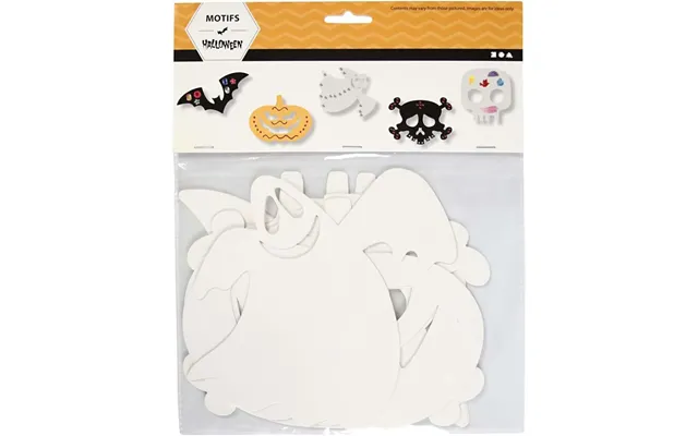 Udstansede Halloween Figurer - 16 Stk