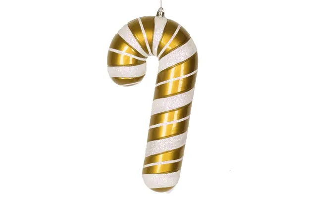 Xl Slikstok - 28 Cm. Guld. Juletema
