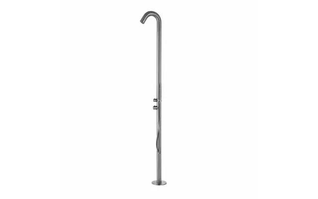 Sined Alghero Inox - Rustfri Stålbruser Med Håndbruser