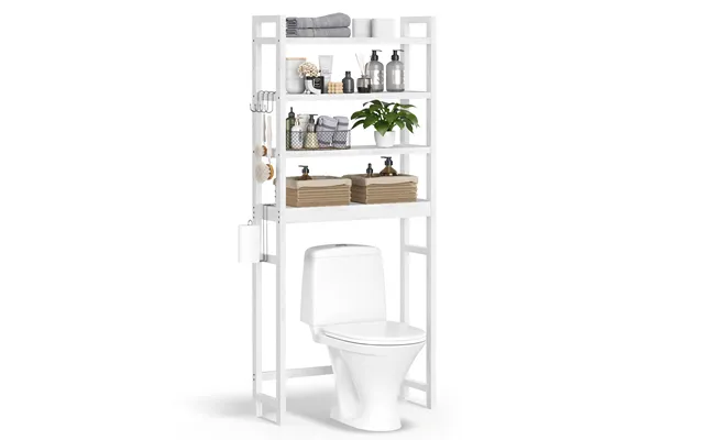 Badeværelsesreol - Reol Til Badeværelse Over Toilet Vaskemaskine