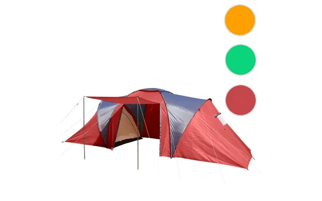 Campingtelt - 4 Personers Tunneltelt Til Camping
