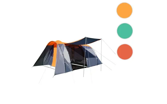 Campingtelt - 6 Personers Tunneltelt Til Camping