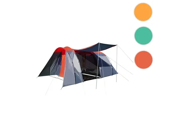 Campingtelt - 6 Personers Tunneltelt Til Camping