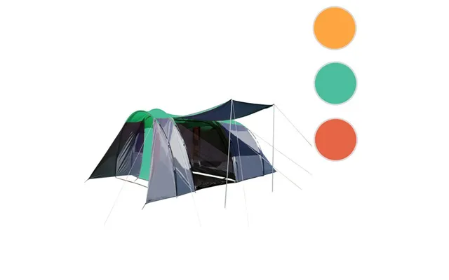 Campingtelt - 6 Personers Tunneltelt Til Camping
