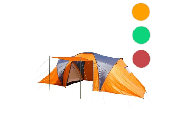 Campingtelt - 6 Personers Tunneltelt Til Camping