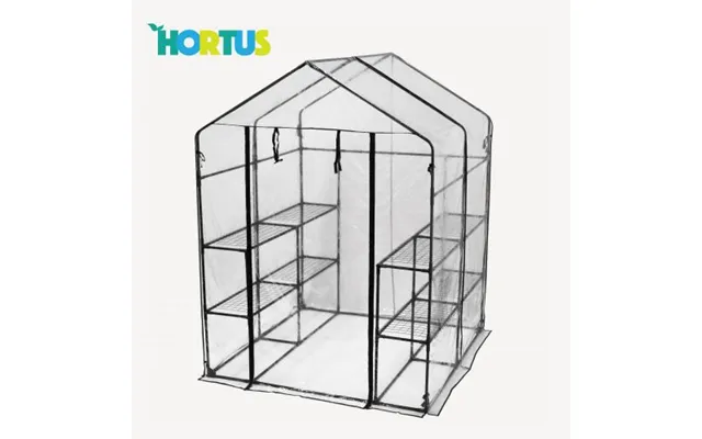 Hortus Plastdrivhus Xl 143x143x195cm - Plastik Væksthus Drivhus
