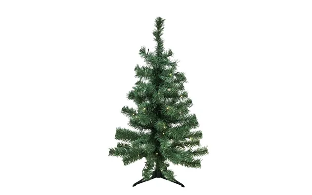 Nordic Winter Alex - Lille Smalt Plastik Juletræ 80 X 46 M Led