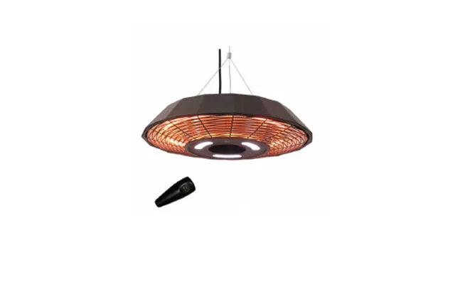 Terrassevarmer - Hortus Ufo Hængemodel 2000 Watt Med Fjernbetjening