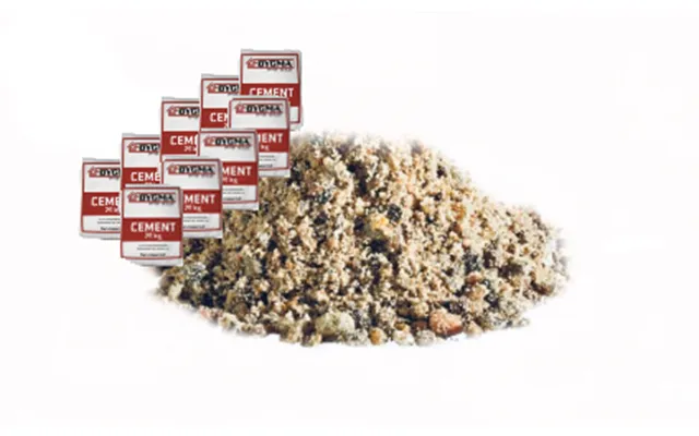1600kg Støbemix 0 8 225kg Cement 42,5 Frit Leveret I Hele Danmark