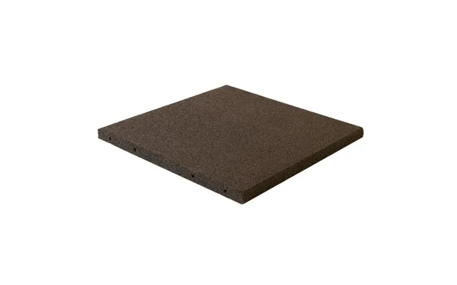 Gummiflise 500 X 500 X 30 Mm Sort Nordic Play Active