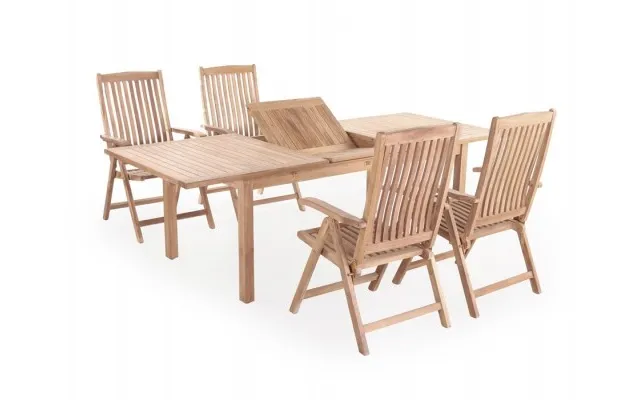 Alsa Devon Teak Havemøbelsæt