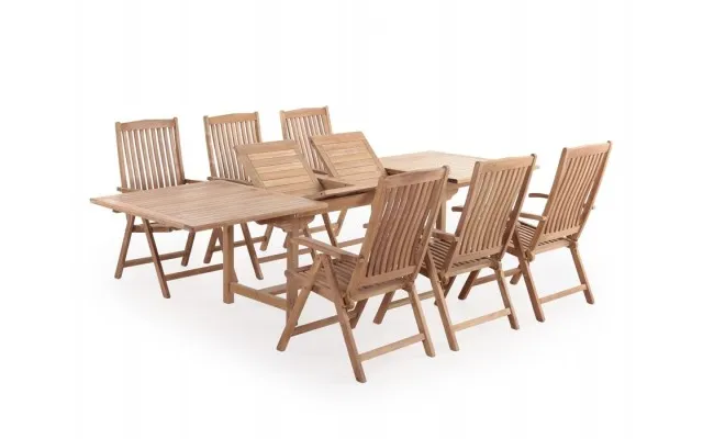 Anna Devon Teak Havemøbelsæt