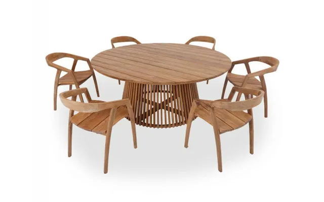 Luna 180 Verona Teak Havemøbelsæt