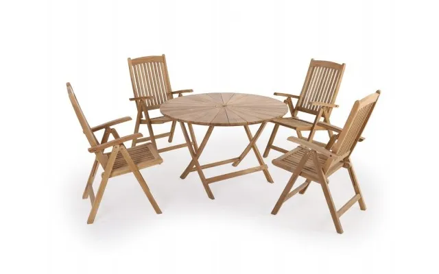Matahari 120 Madrid Teak Havemøbelsæt