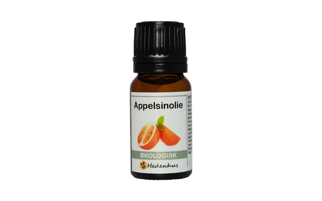 Æterisk Appelsinolie - Økologisk, Koldpresset, 10 Ml