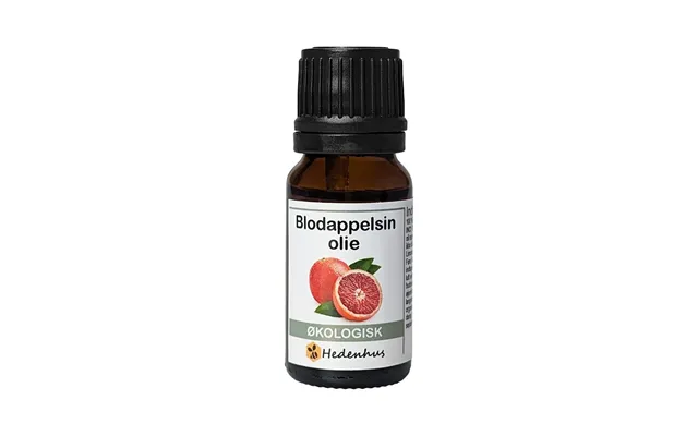 Æterisk Blodappelsinolie Økologisk 100 Ml Koldpresset, Citrusaroma, Antioxidant - Hedenhus