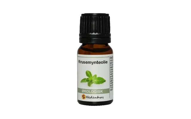 Æterisk Krusemynteolie Økologisk 250 Ml - Spearmint, 100% Naturlig, Vanddampdestilleret