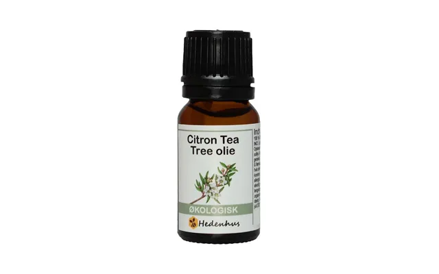 Æterisk Olie Citron Tea Tree 100 Ml Økologisk, Dampdestilleret - Hedenhus