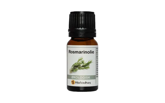 Æterisk Rosmarinolie Økologisk 10 Ml - Frisk Urteduft, Til Hudpleje, Hårvækst Og Aromaterapi