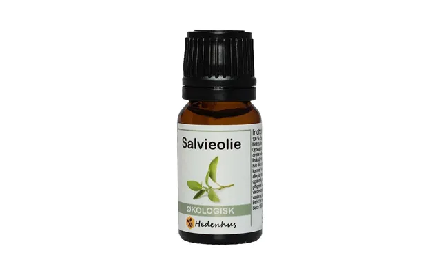 Æterisk Salvieolie Økologisk 250 Ml - Dampdestilleret, Urteduft