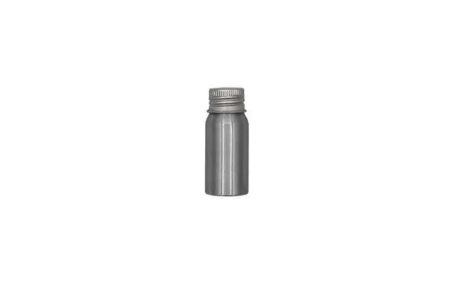 Aluminium Flaske 15 Ml Med Låg, Lakbelagt Indvendig Og Udvendig, Letvægts, Tæt Skumgummipude - Hedenhus