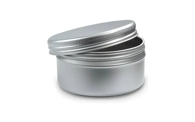 Aluminiumsbøtte 150 Ml Med Skumgummipude, Tætsluttende Skruelåg, Lakbelagt Indvendig - Hedenhus