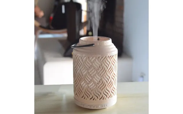 Aromadiffuser Med Ultralyd, Led-lys Og Wifi, Trælook - Hedenhus Medusa