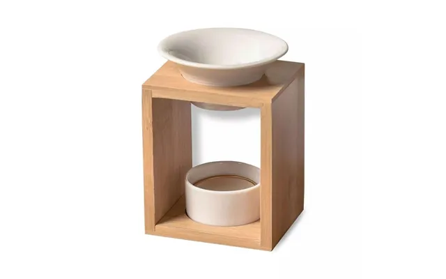 Diffuser Til Æteriske Olier Og Duftvoks 55 Ml Bambus Og Keramik - Hedenhus Arina